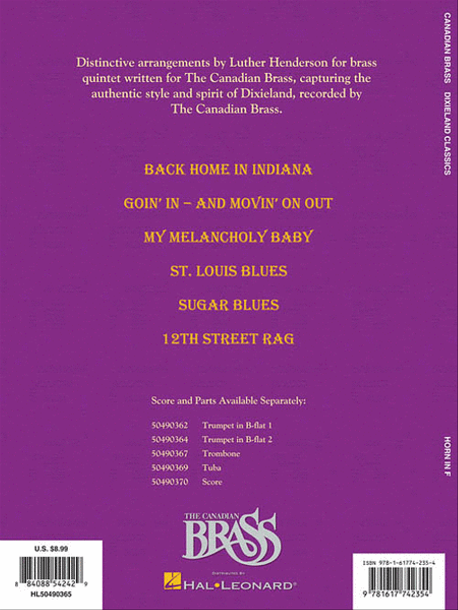 Dixieland Classics Horn Solo scores gallery preview page 2