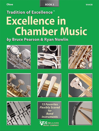 Book cover for Excellence In Chamber Music Bk 3 - Oboe