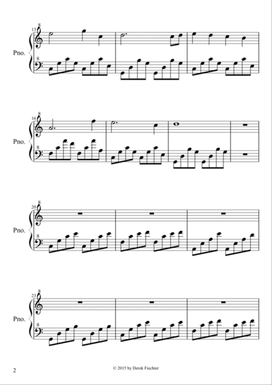 Sylvan Elves Sylvan Elves Piano Solo scores gallery preview page 2