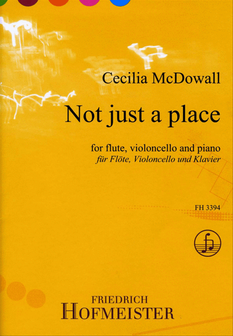 Not just a place Flute scores gallery preview page 1