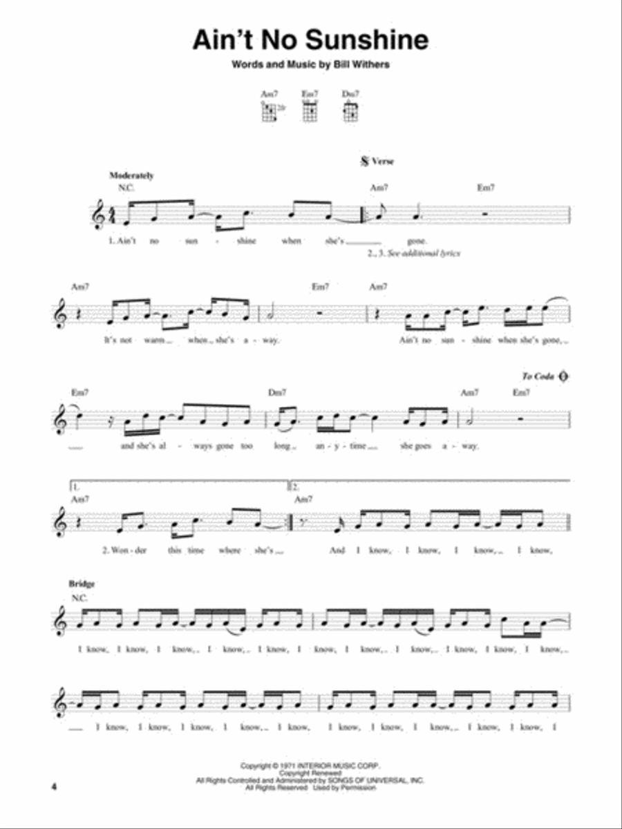 3 Chord Songs for Mandolin Mandolin scores gallery preview page 3