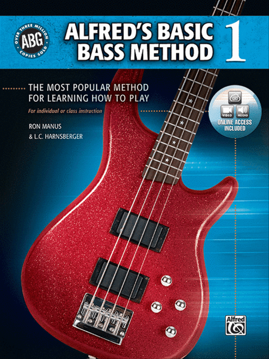 Alfred's Basic Bass Method, Book 1 Bass Guitar Tablature scores gallery preview page 1