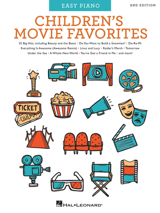 Book cover for Children's Movie Favorites – 2nd Edition