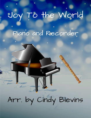 Book cover for Joy To the World, Piano and Recorder
