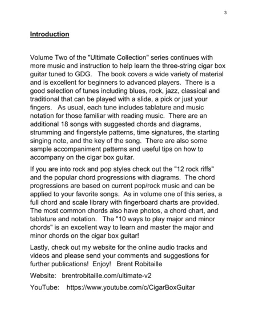 Cigar Box Guitar - The Ultimate Collection - Volume Two Electric Guitar scores gallery preview page 4