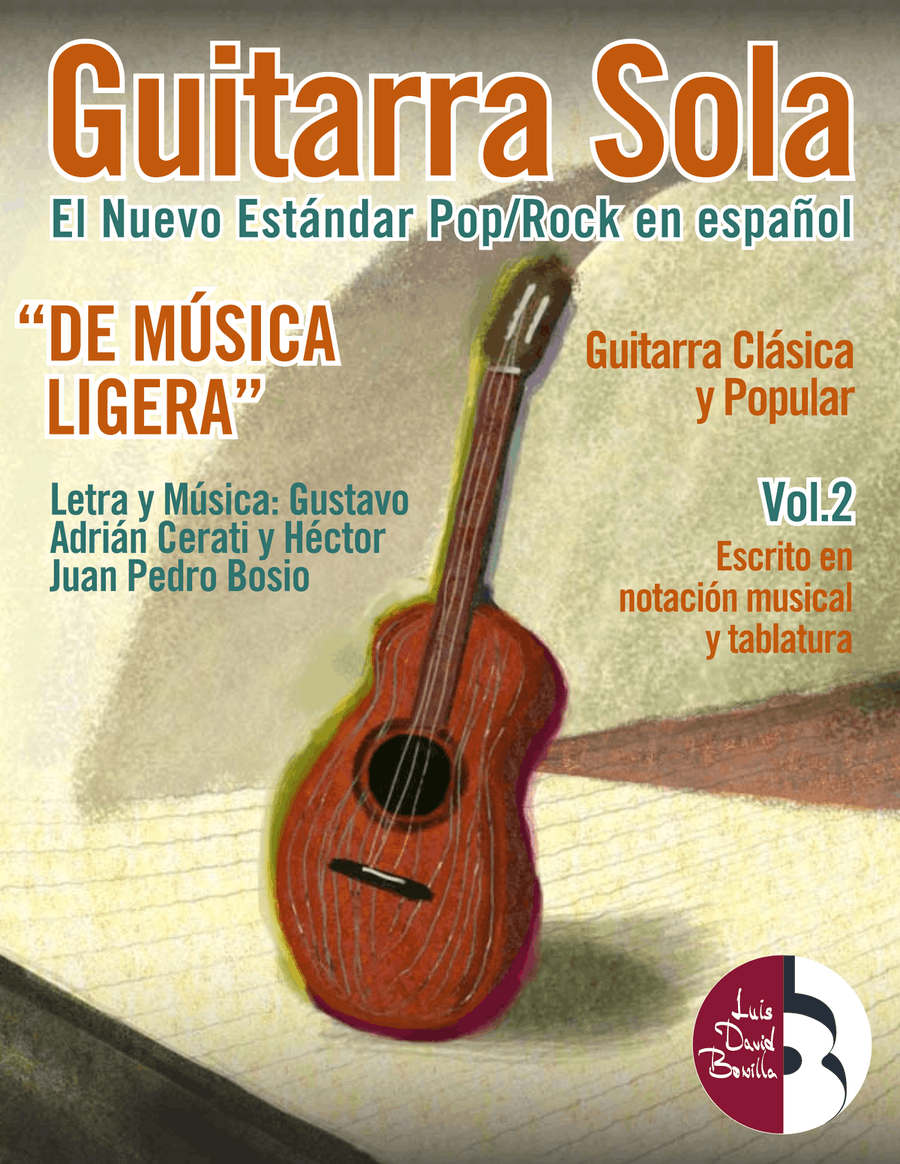 De Musica Ligera De Musica Ligera Guitar Solo scores gallery preview page 1