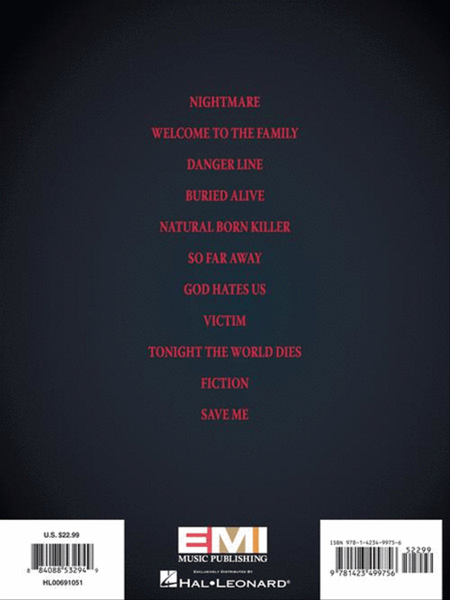 Avenged Sevenfold – Nightmare Electric Guitar scores gallery preview page 7