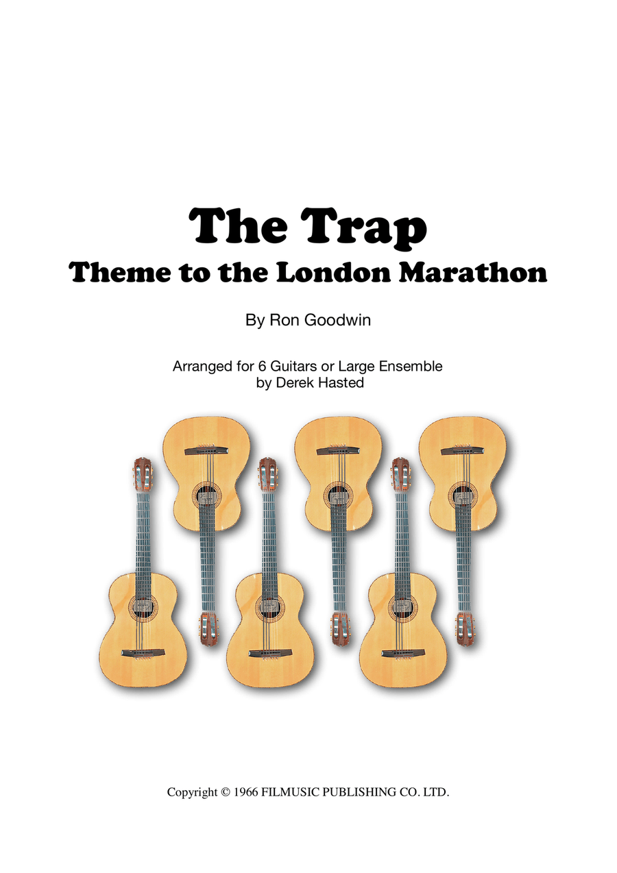 London Marathon Theme Guitar Ensemble scores gallery preview page 1