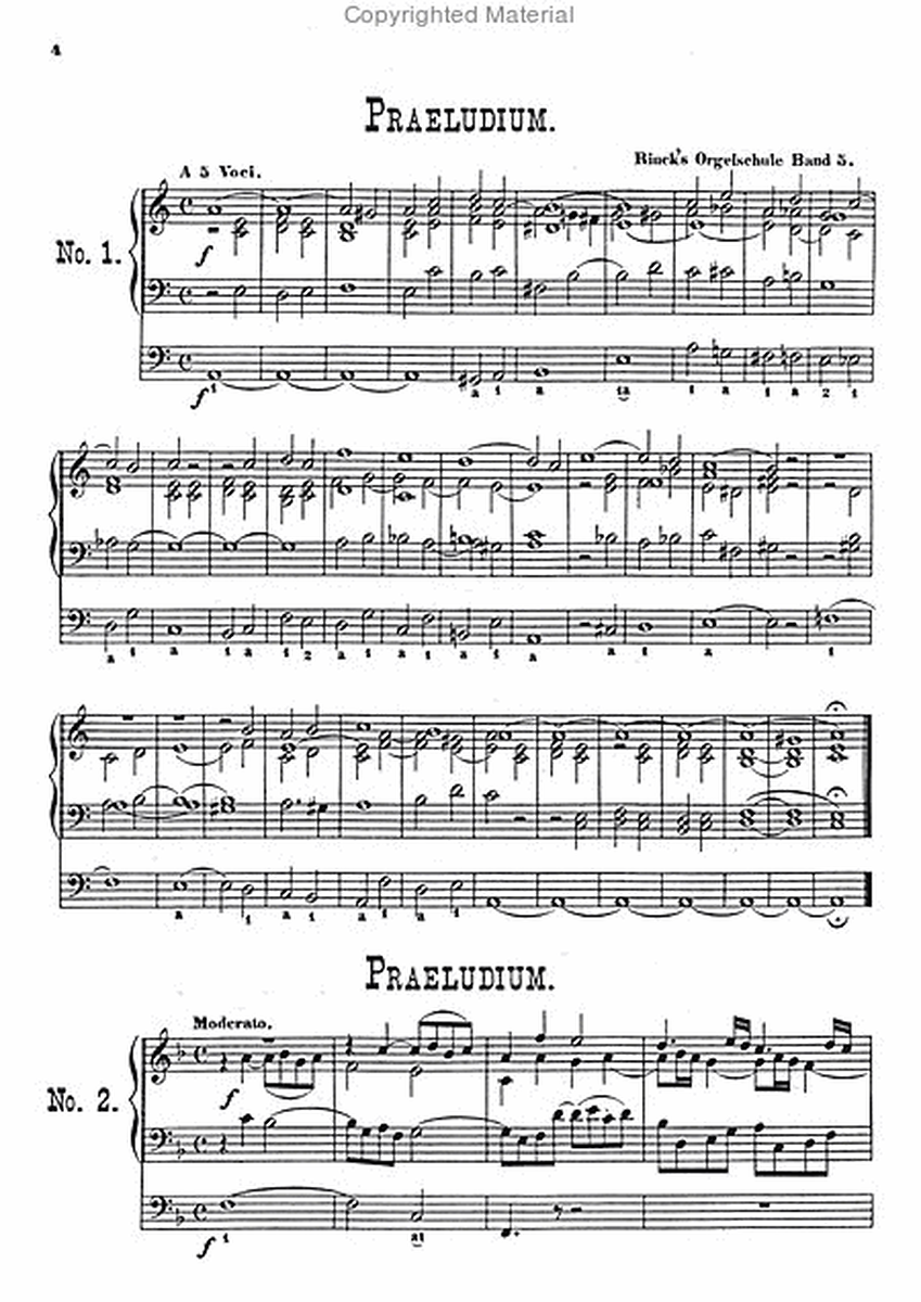 Praktische Orgelschule Vol. 5 op. 55,5 (1817-1821) -Nachdruck Ausgabe W. Volckmar-