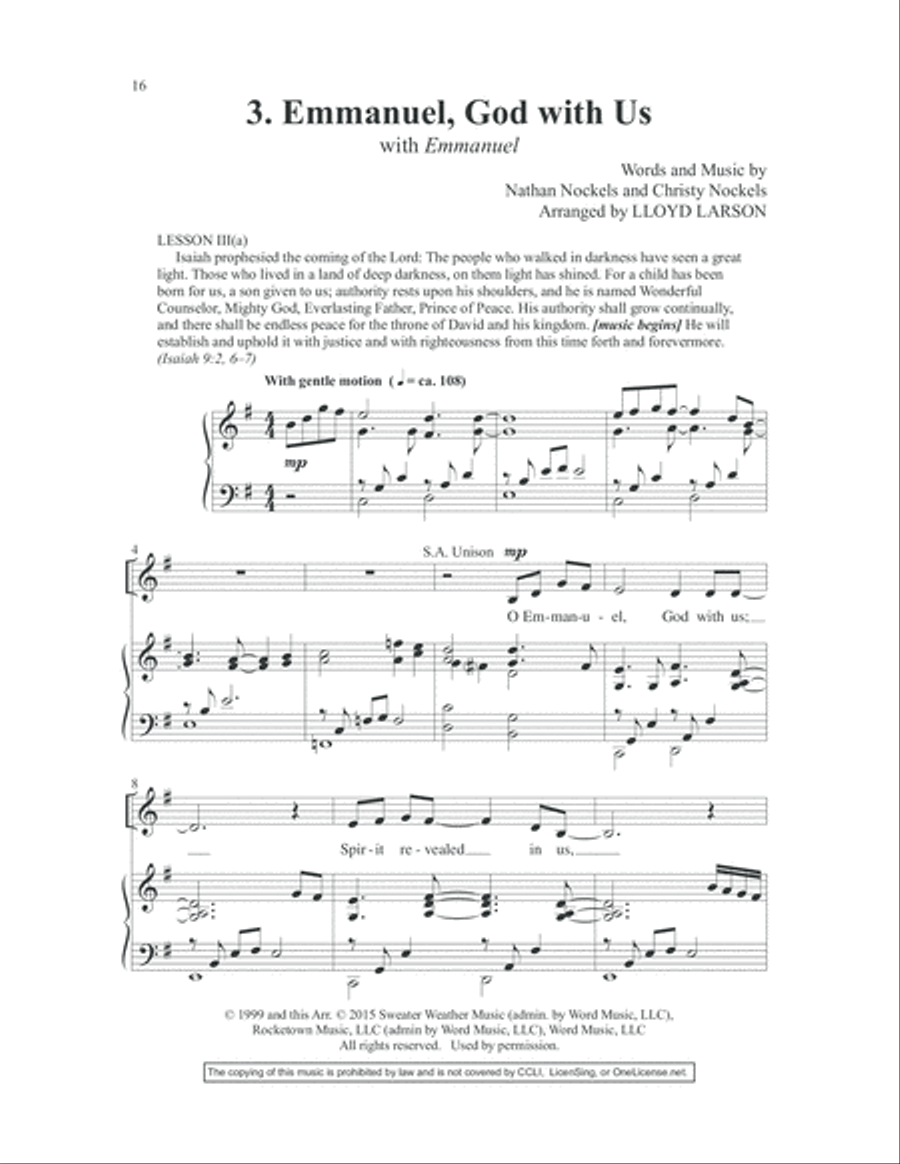 Emmanuel 3-Part scores gallery preview page 24