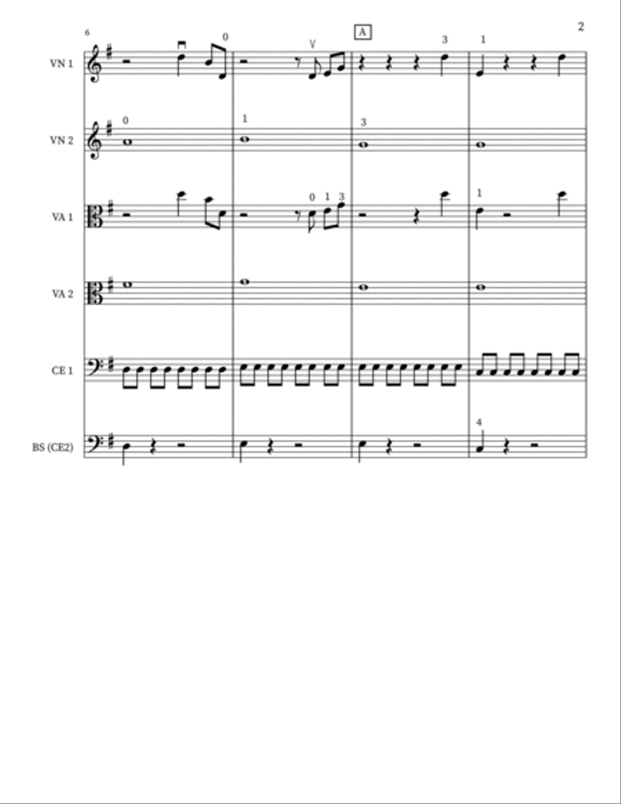 Running Up That Hill String Orchestra scores gallery preview page 2