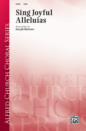 Book cover for Sing Joyful Alleluias