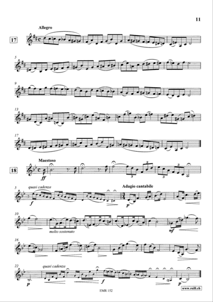 Technical & Melodic Studies Vol. 4 Trumpet scores gallery preview page 11