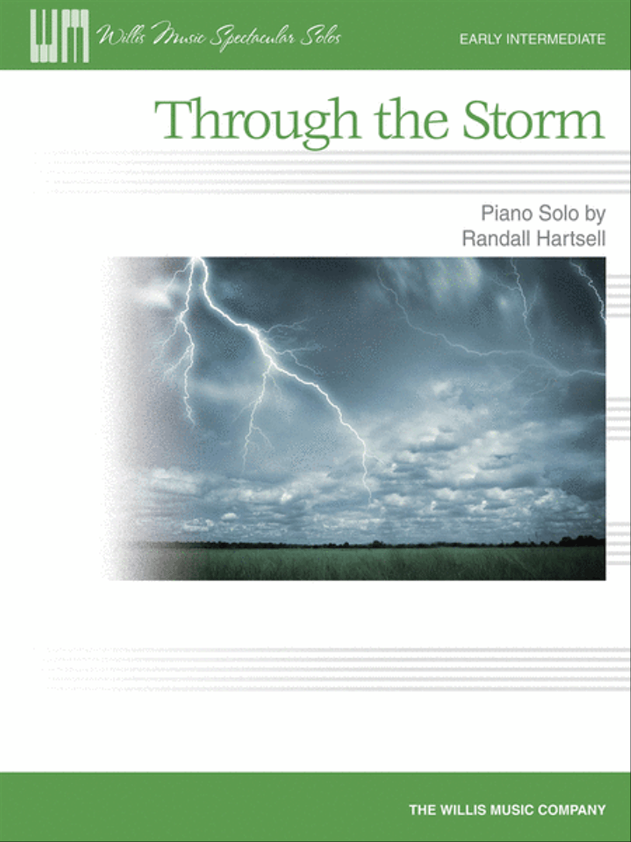 Through the Storm Through the Storm Piano Solo scores gallery preview page 1