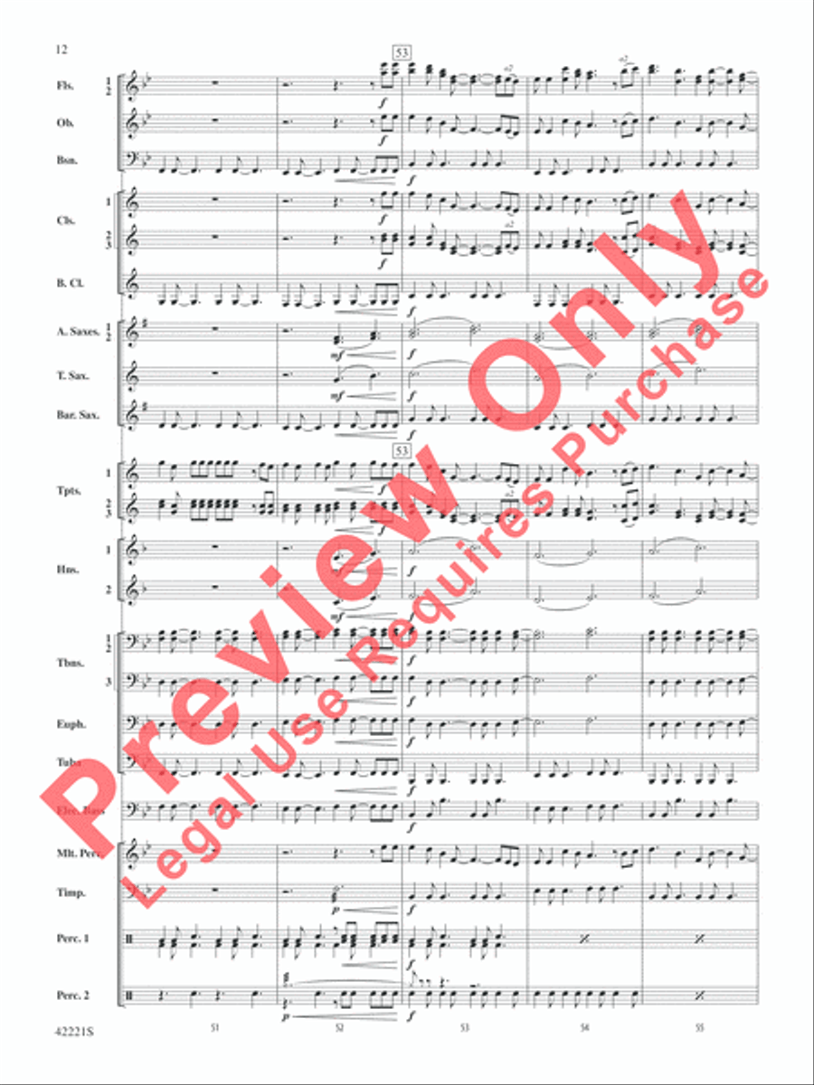 Carry On Carry On Concert Band scores gallery preview page 13