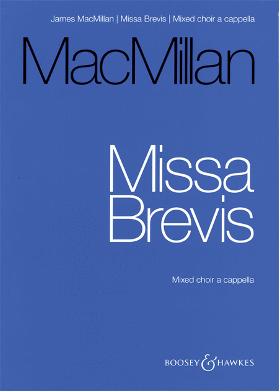 Missa Brevis Missa Brevis 4-Part scores gallery preview page 1