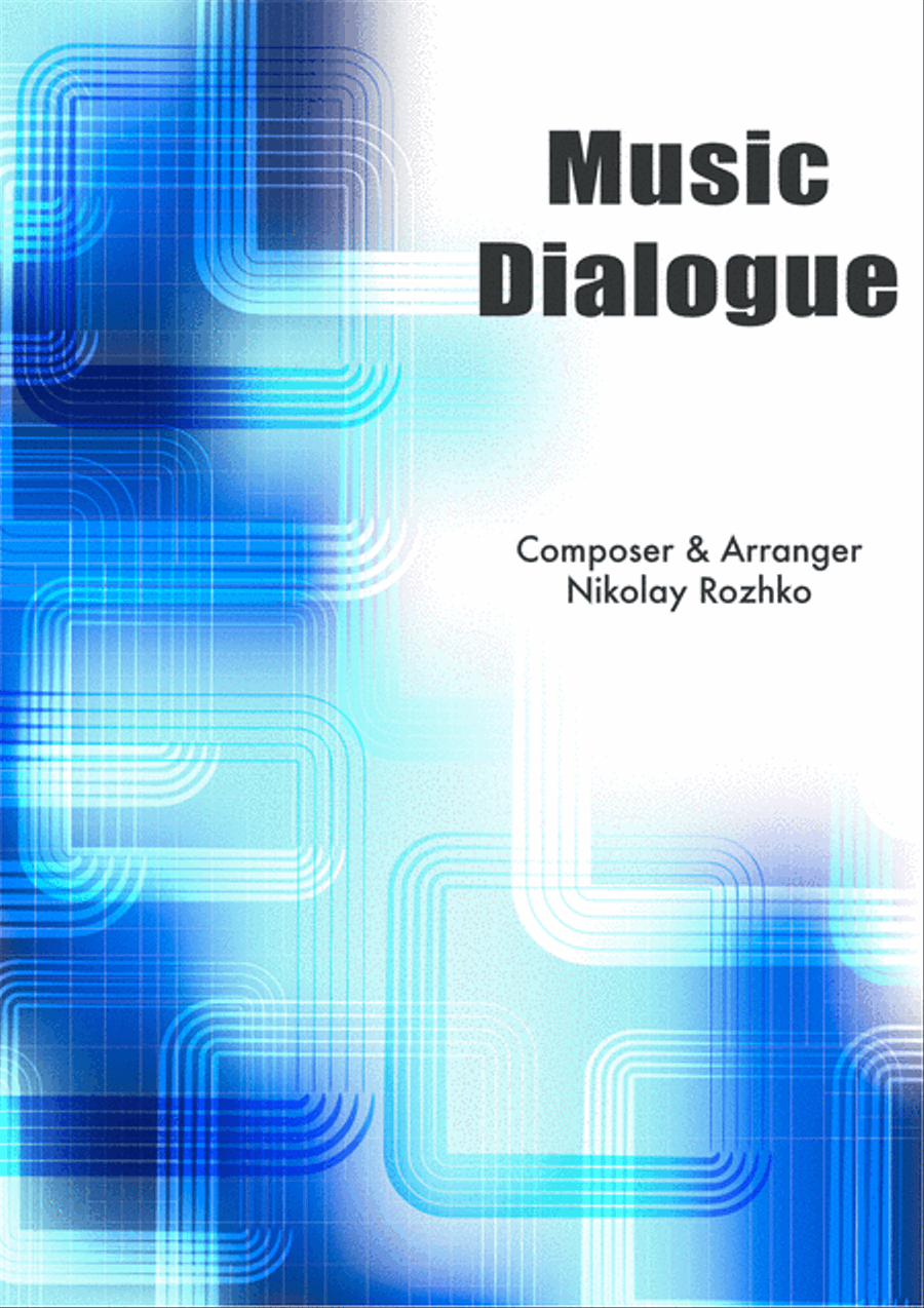Music Dialogue (violin duet) String Duet scores gallery preview page 1