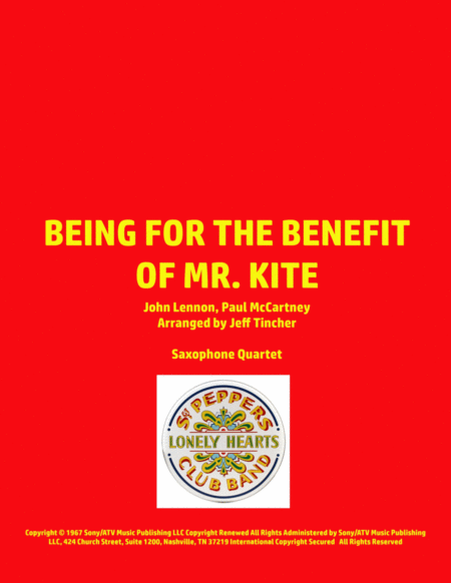 Being For The Benefit Of Mr. Kite image number null