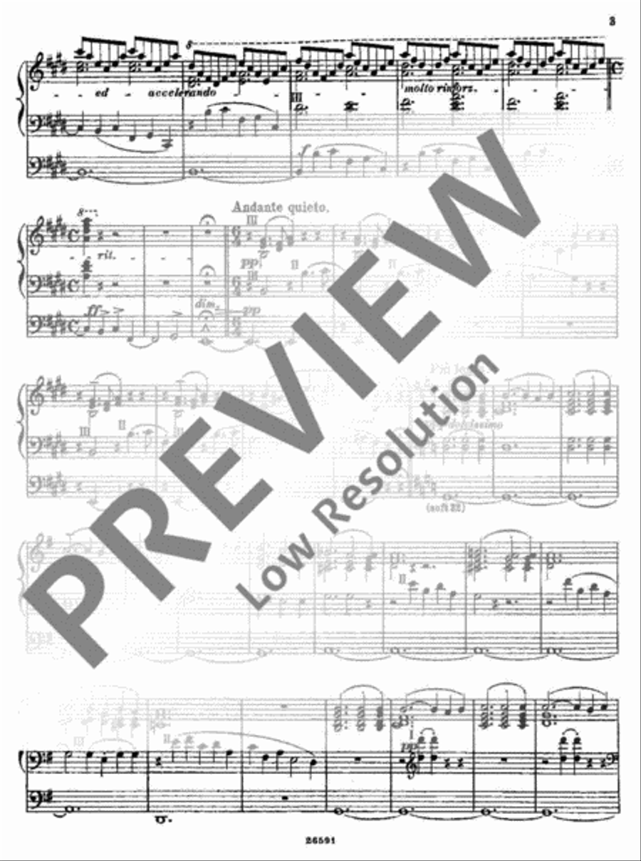 Sposalizio Organ scores gallery preview page 4