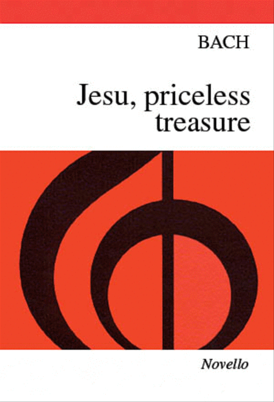 J.S. Bach: Jesu, Priceless Treasure (Vocal Score) 4-Part scores gallery preview page 1