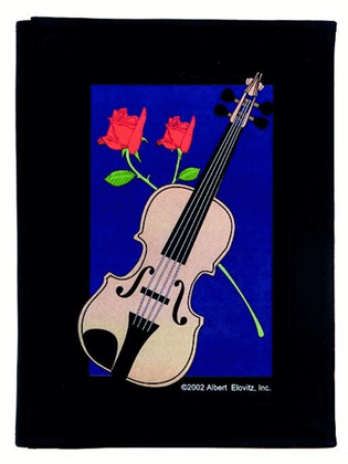 Address Book Violin Rose