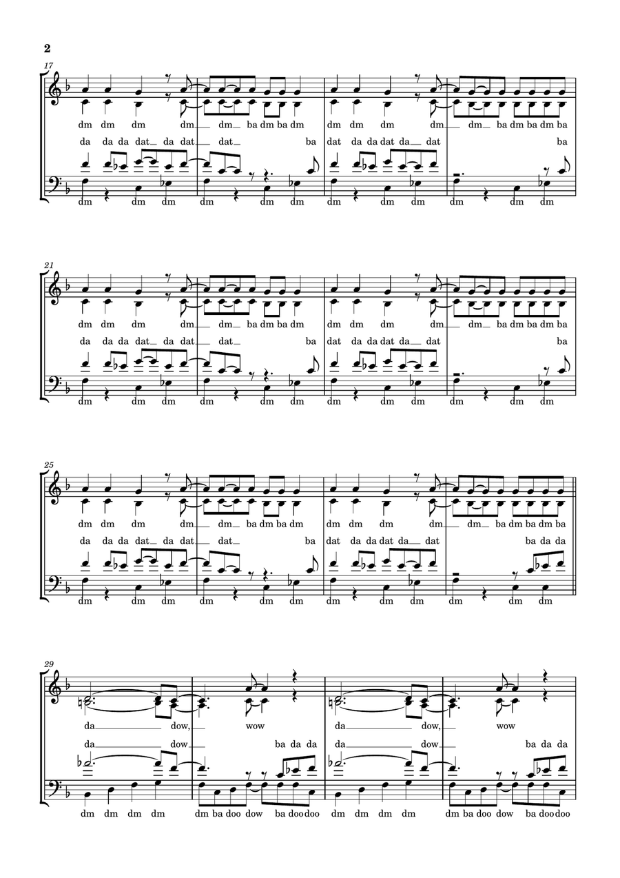 Tequila 4-Part scores gallery preview page 2