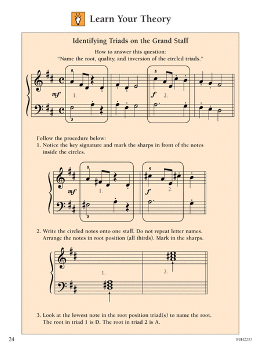 Write, Play, and Hear Your Theory Every Day, Book 6 Piano Method scores gallery preview page 3