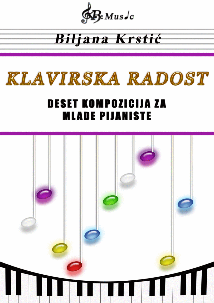 KLAVIRSKA RADOST ( Piano with Joy) Piano Method scores gallery preview page 1