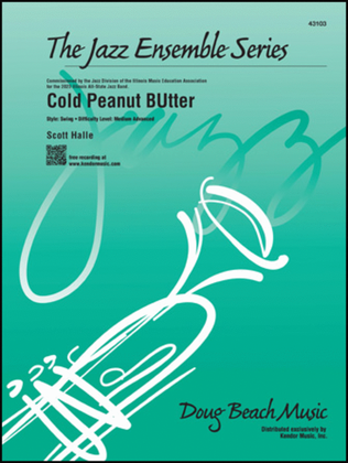 Book cover for Cold Peanut Butter (Full Score)