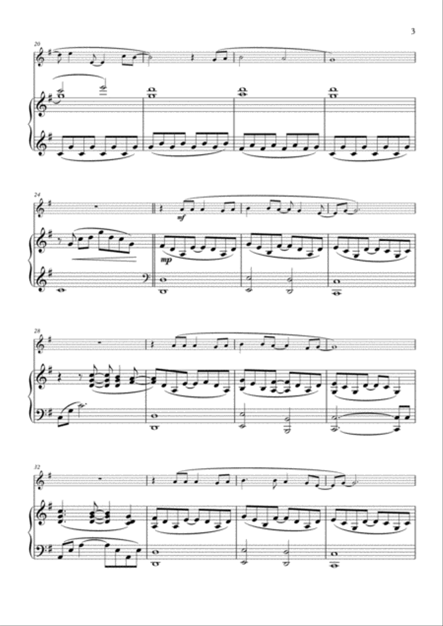 A Million Dreams Flute Solo scores gallery preview page 3