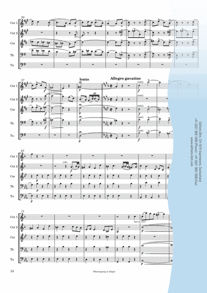 Quintette No. 10