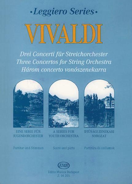 3 Concertos for String Orchestra – RV115, RV144, RV161