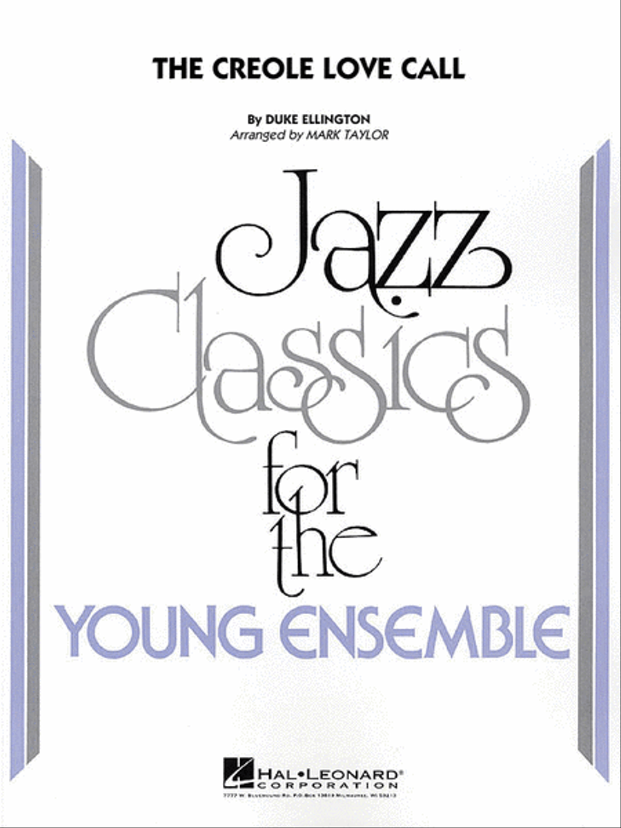 The Creole Love Call Jazz Ensemble scores gallery preview page 1