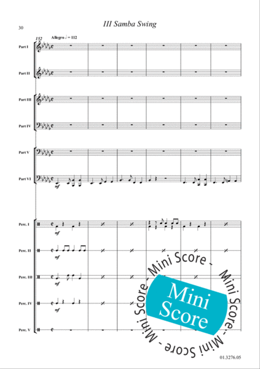 Festivo! Festivo! Concert Band scores gallery preview page 34