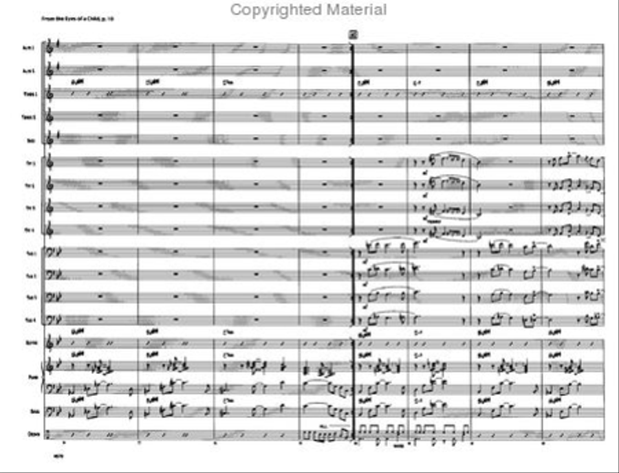 From the Eyes of a Child From the Eyes of a Child Jazz Ensemble scores gallery preview page 9
