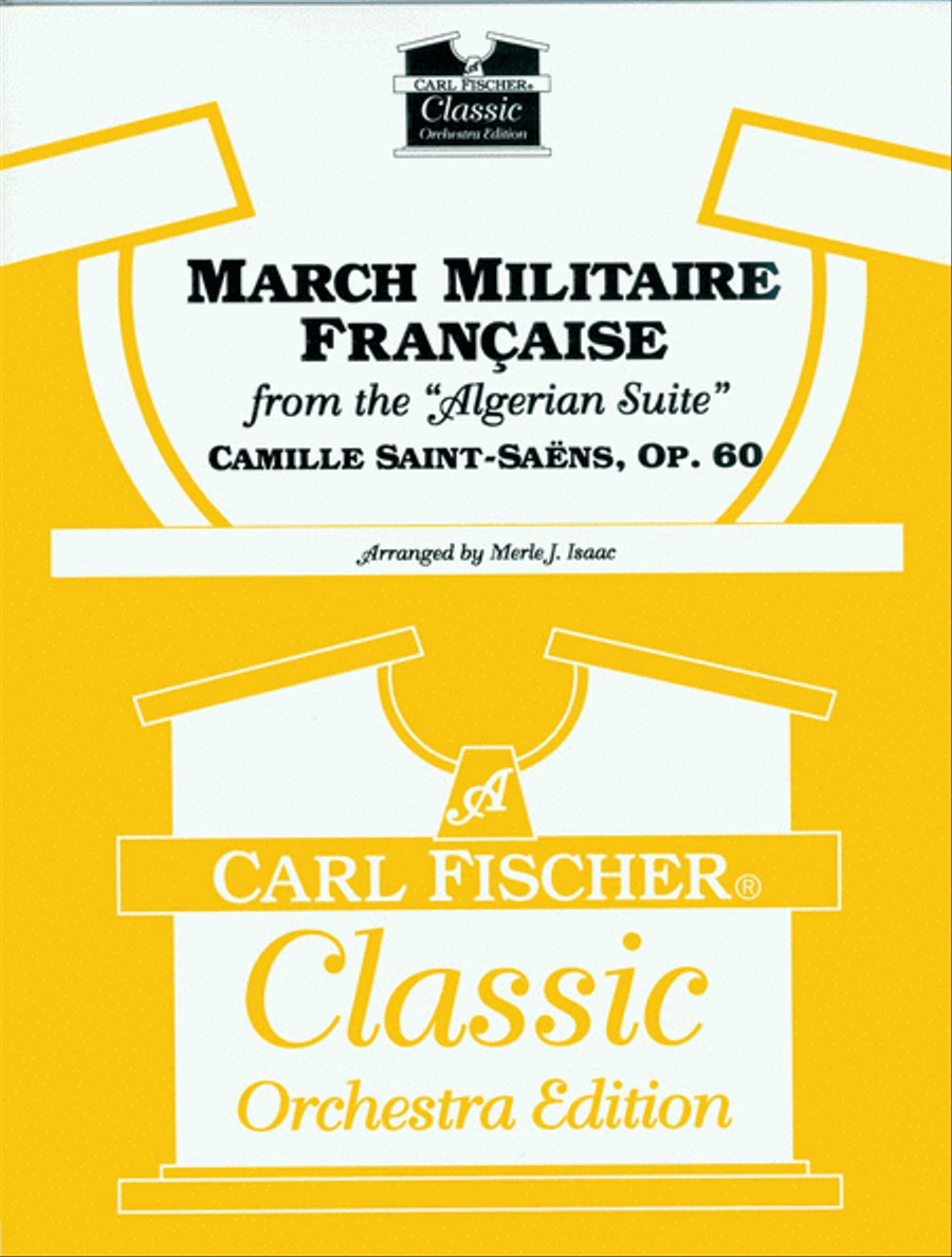 March Militaire Française Orchestra scores gallery preview page 1