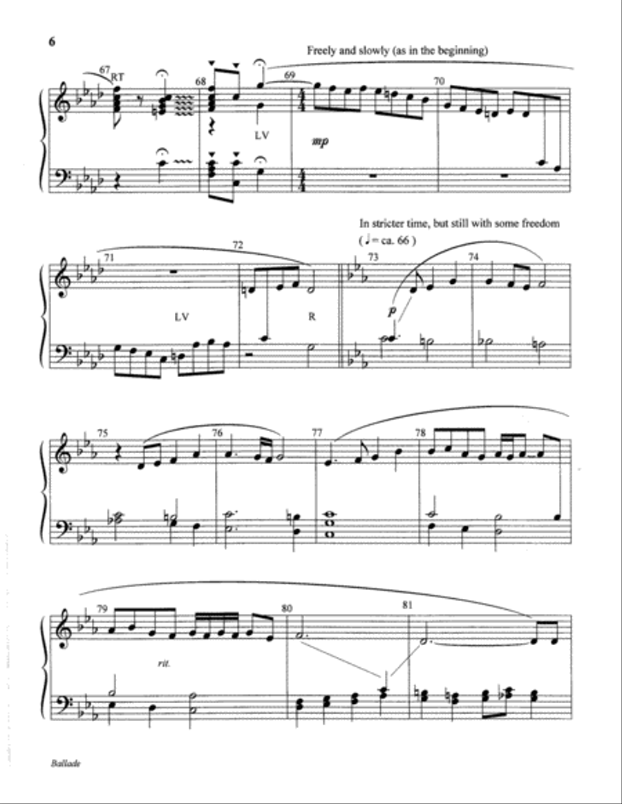 Ballade 5-Octaves scores gallery preview page 14