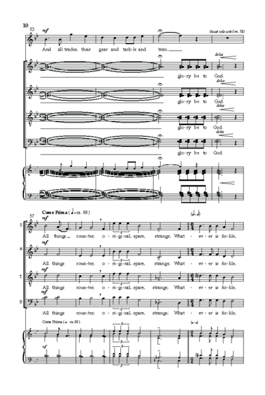Dappled Things Divisi scores gallery preview page 9