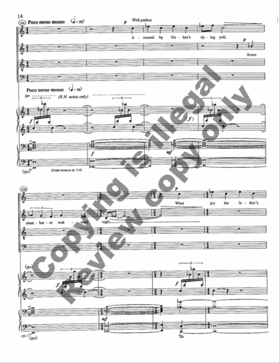 Beth Gelert Beth Gelert 4-Part scores gallery preview page 35