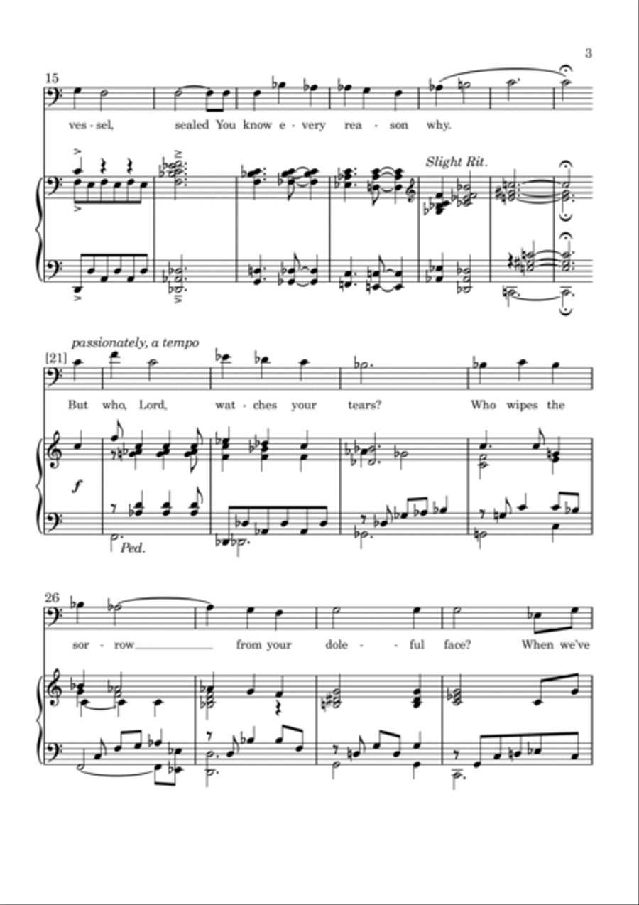God's Tears Voice Solo scores gallery preview page 3