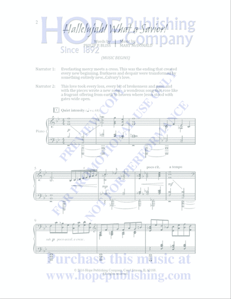 My Savior's Love My Savior's Love Listening CD scores gallery preview page 4