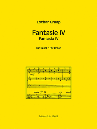 Fantasie IV für Orgel (2019)