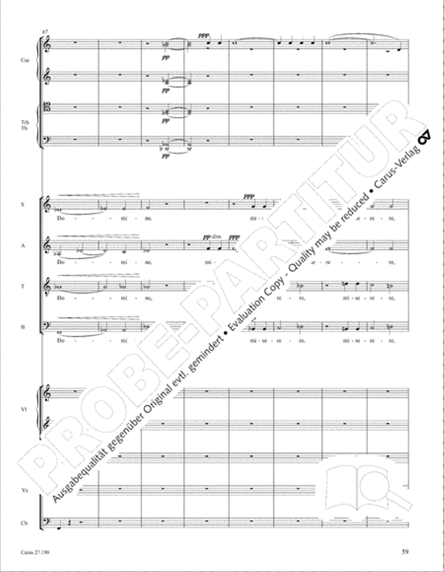 Te Deum 4-Part scores gallery preview page 66