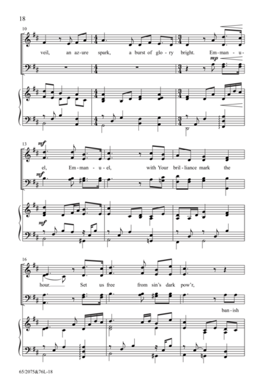 Morning Star - SATB Score with Performance CD 4-Part scores gallery preview page 10