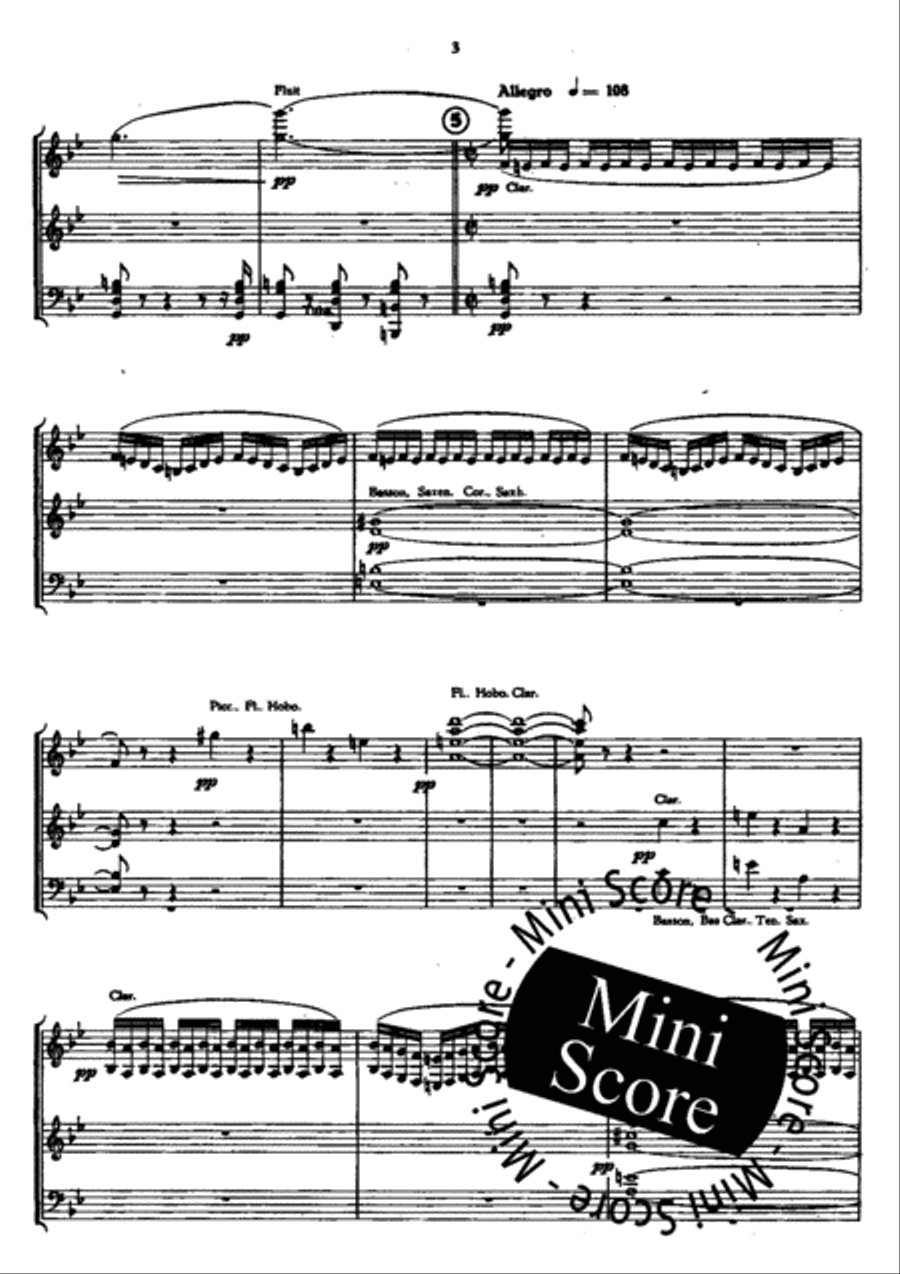 Wilhelm Tell/Guillaume Tell Concert Band scores gallery preview page 9