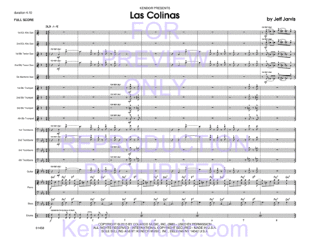 Las Colinas (Full Score)