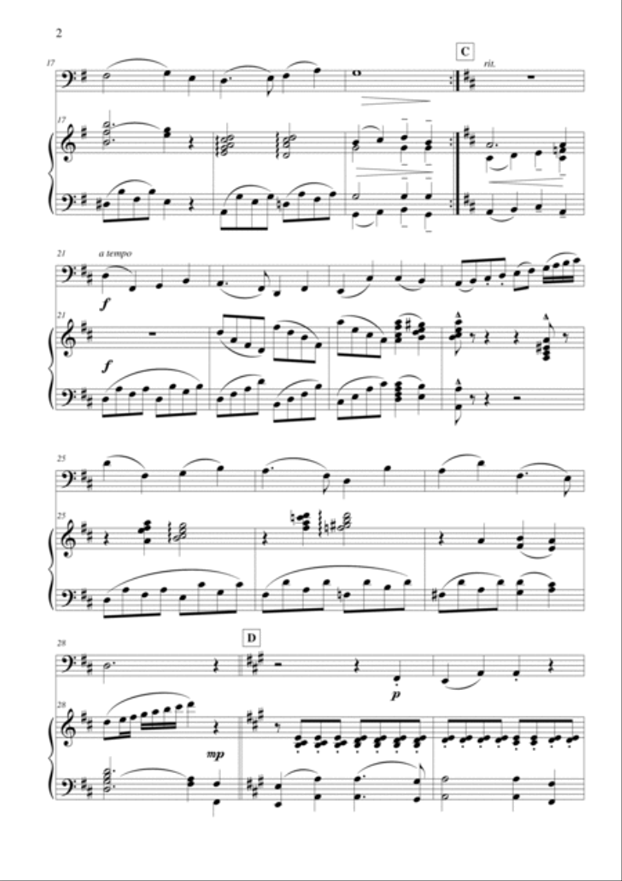 All Things Bright and Beautiful Piano scores gallery preview page 2