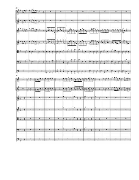 Concerto for 2 oboes and string orchestra, Op.7, no.5 in C major (Original version - score and parts