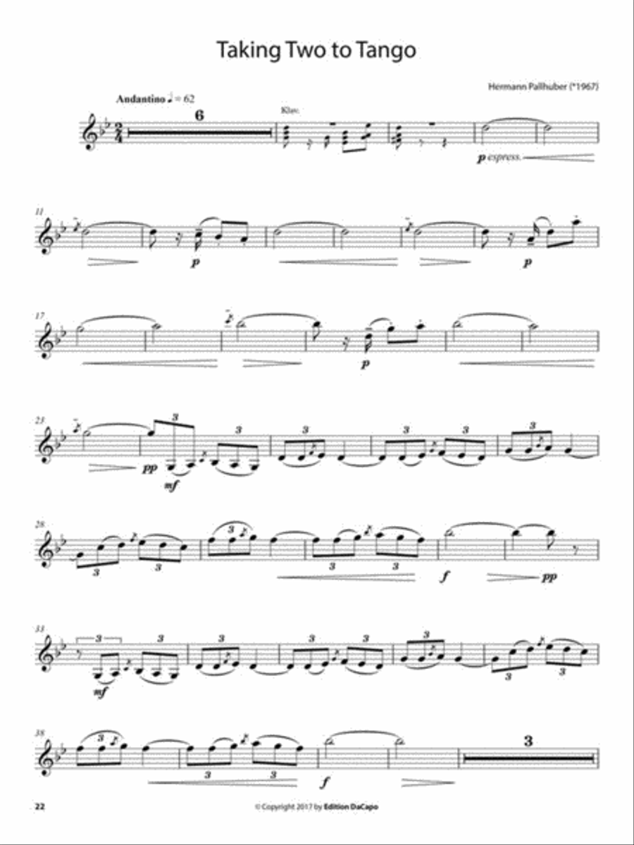 Da Capo Bühnenspaß Bronze - Klarinette Clarinet Solo scores gallery preview page 6