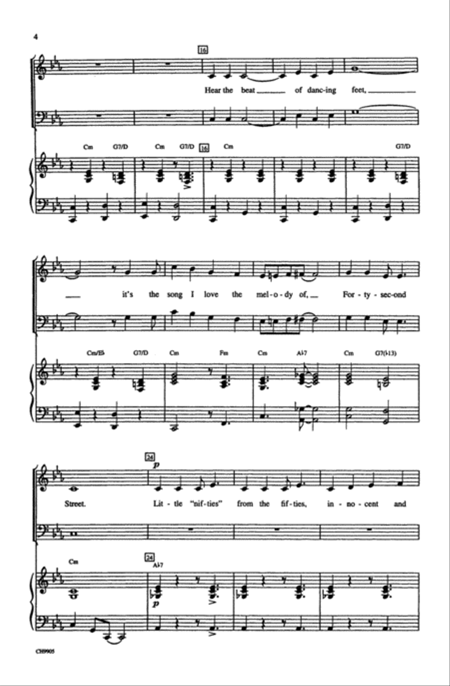 42nd Street Choir scores gallery preview page 2